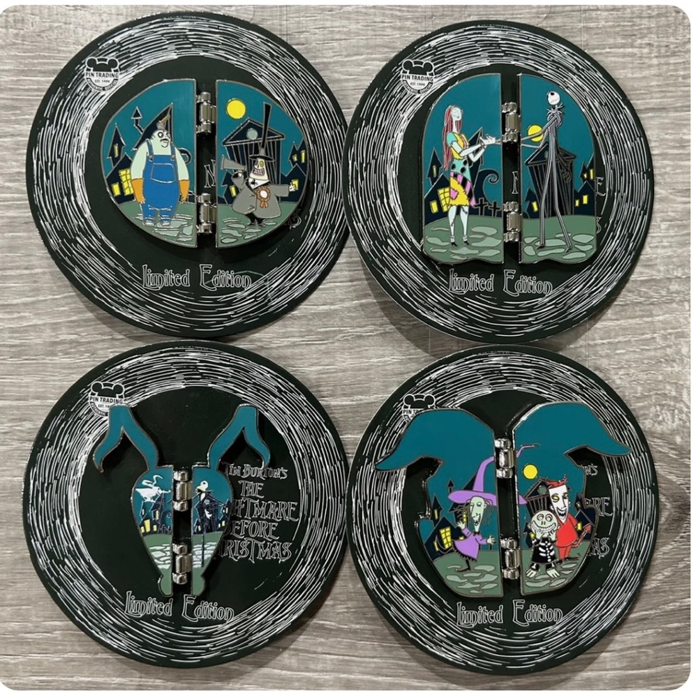 NEW!!! Disney’s The Nightmare Before Christmas Pin Set - Limited Edition Pins.